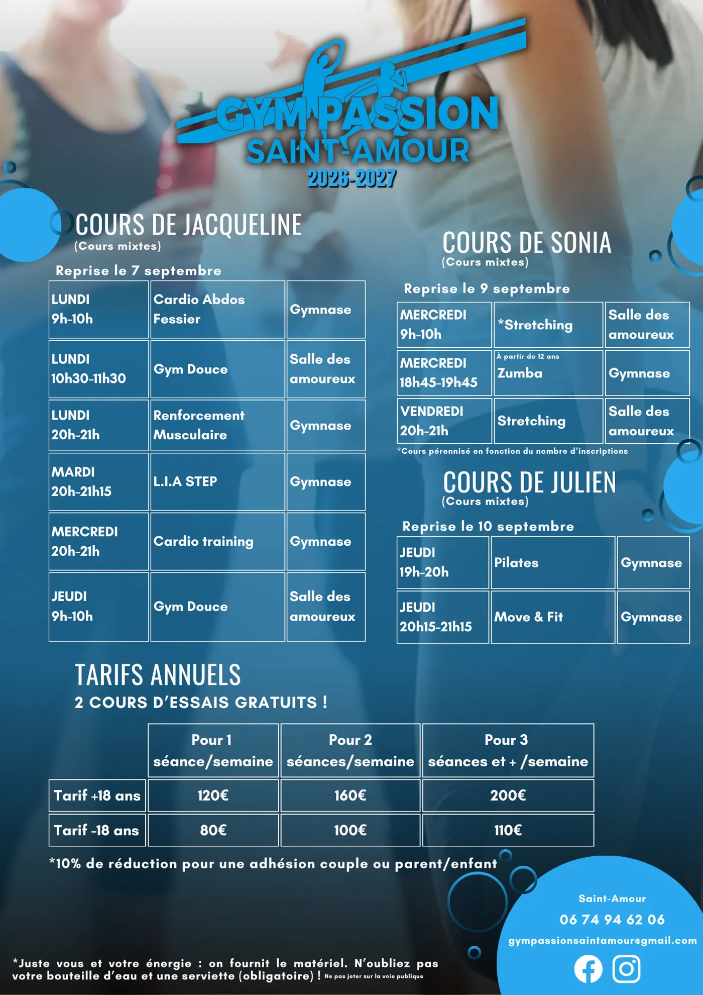 Affiche A3 saison 2026-2027