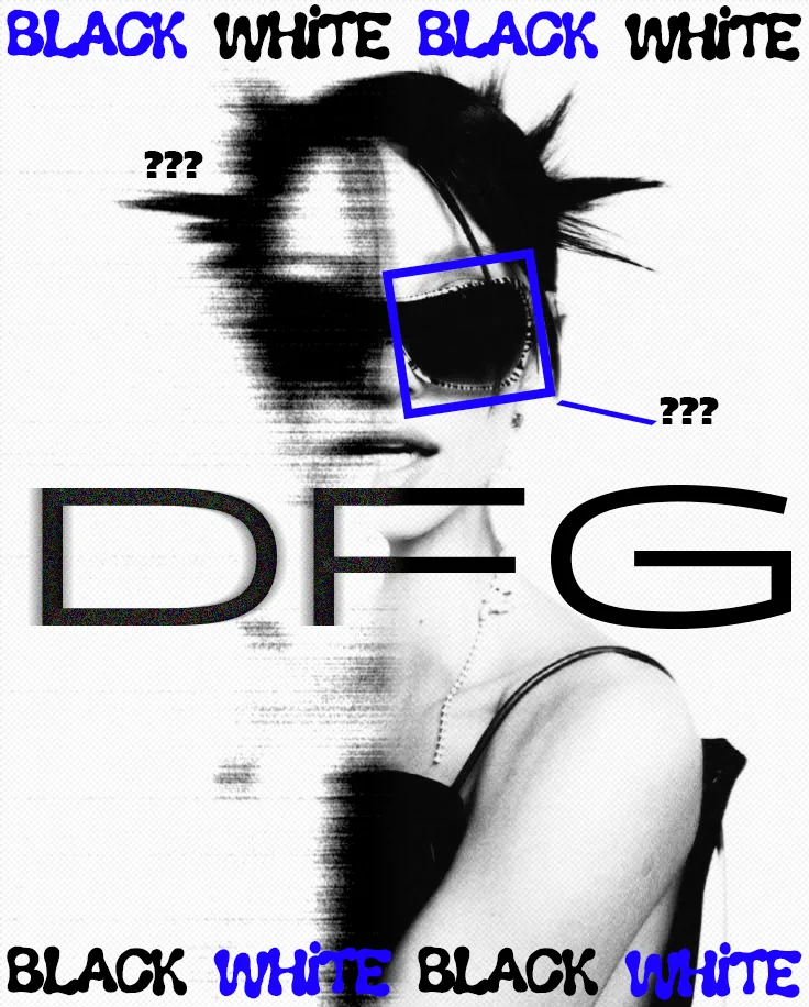 Affiche Black & White